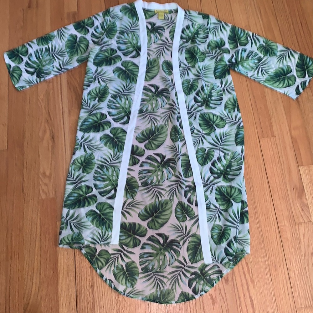 Miss Innocent Palm Leaf Kimono